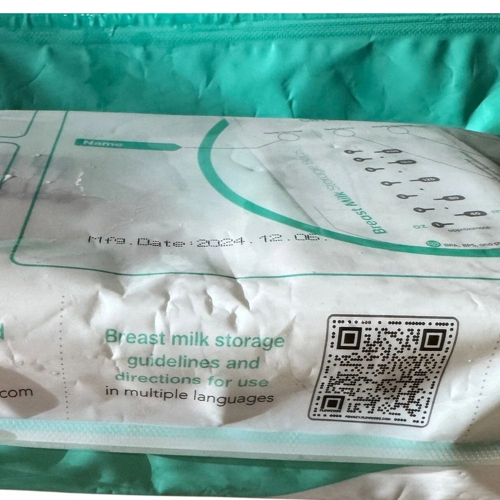 Cimilre‎ Breast Milk Storage Bags 120 BPA Free Double Zipper Leak Proof Freezer
